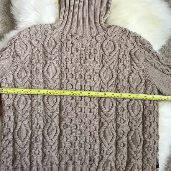 TOMMY HILFIGER Hand Knit Sweater -L - Picture 5 of 8